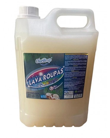 LAVA ROUPAS LIQUIDO DE COCO 5L CLARILIMP